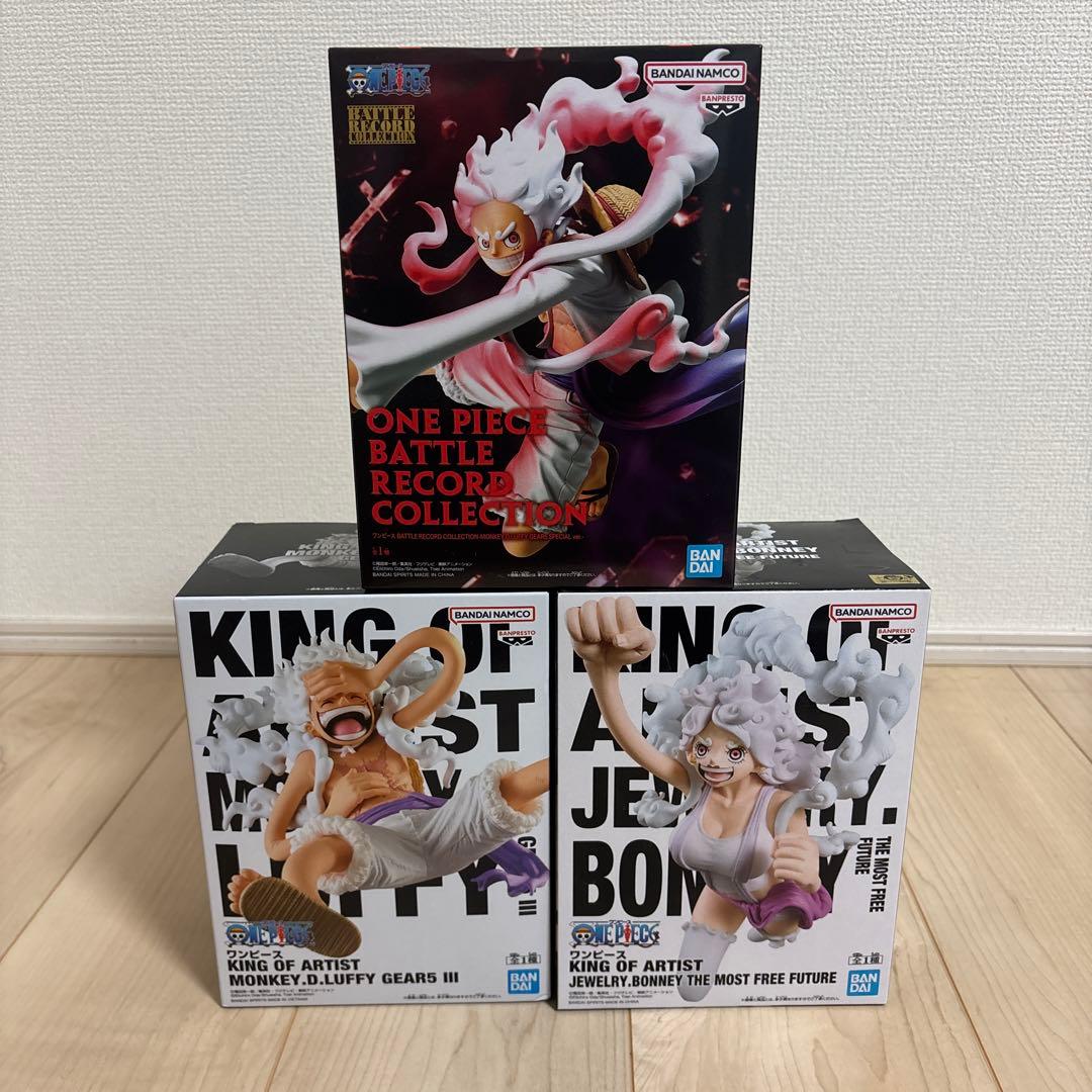 ワンピース フィギュアセット ルフィ ボニー - メルカリ