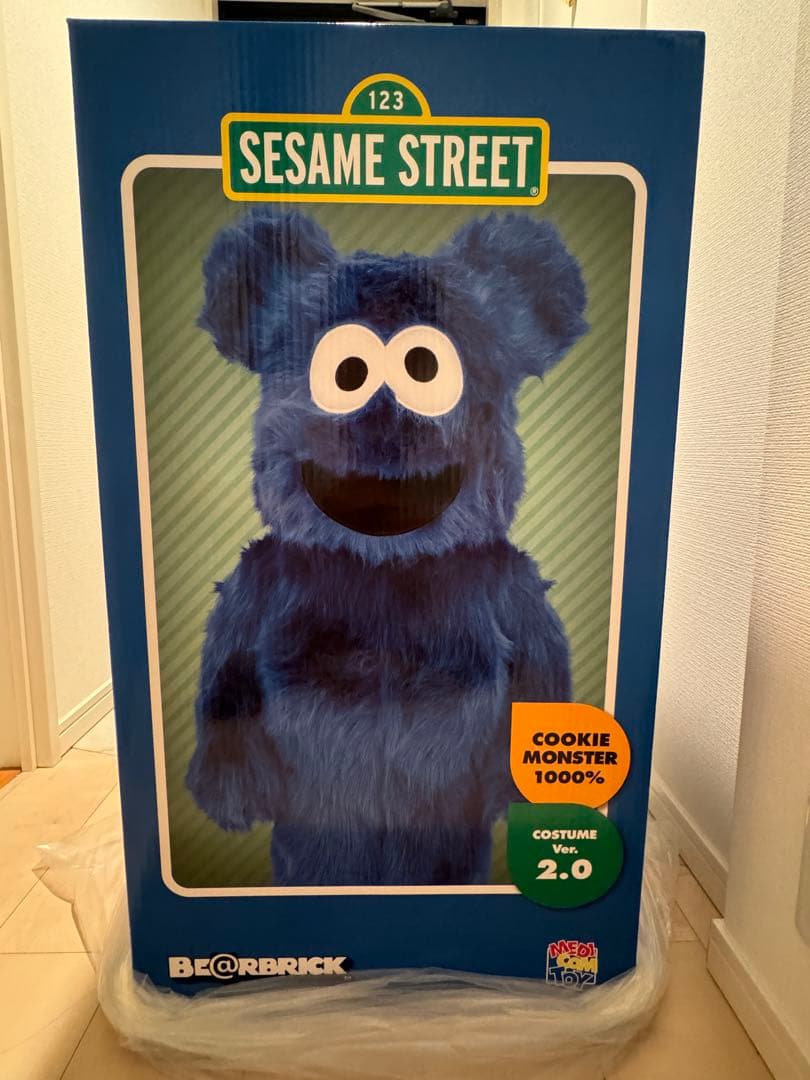 BE@RBRICK クッキーモンスター1000％ ベアブリック monsterBE@RBRICK
