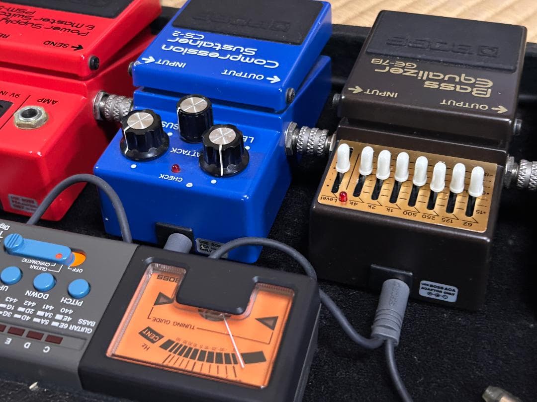 な*ん様 BOSS BF-2B GE-7B CS-2 PSM-5 ボード BOSS BF-