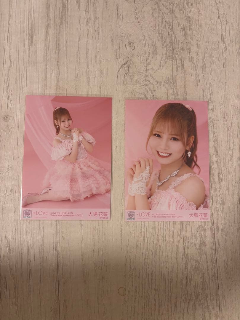 LOVE イコラブ 大場花菜 生写真 ピンキー衣装 セミコンプ - メルカリ