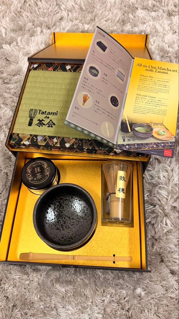 Tatami de 茶会 茶道具セット ⚠️抹茶なし