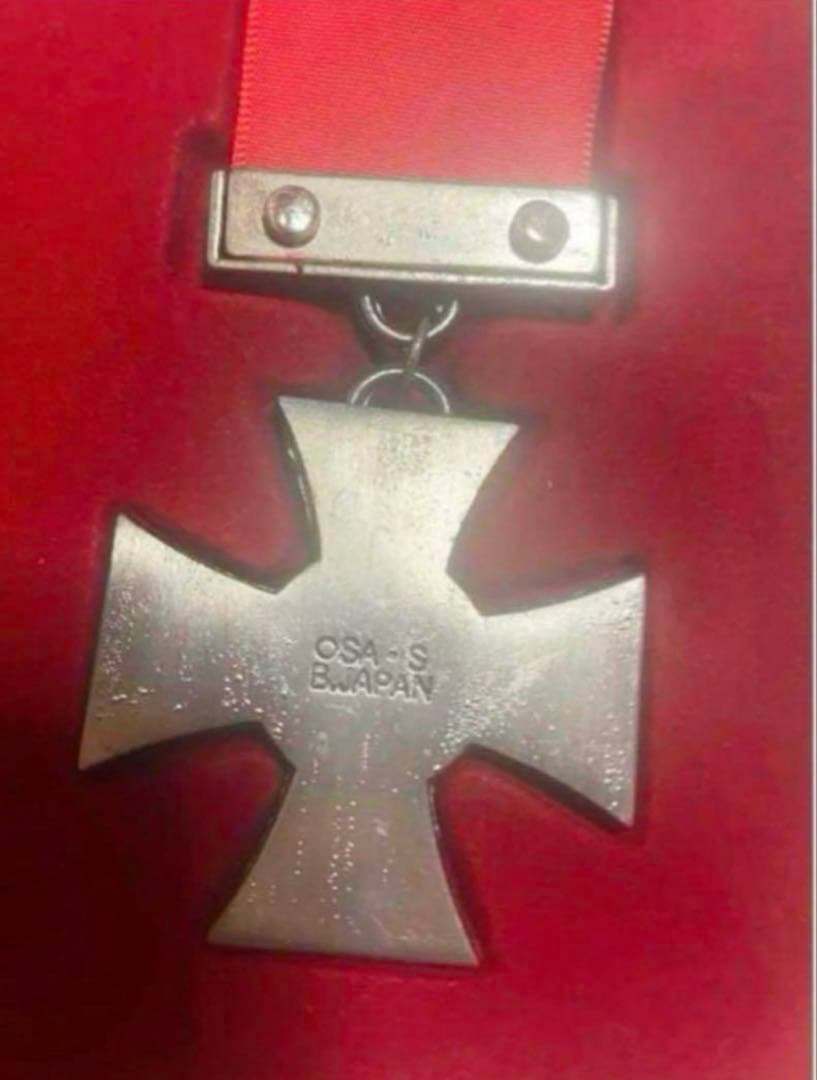 90s激レア（未使用品）機動戦士ガンダム逆襲のシャアジオン十字勲章限定品/非売品