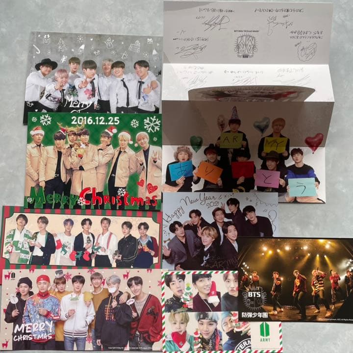 BTS 会報　カード　グッズ
