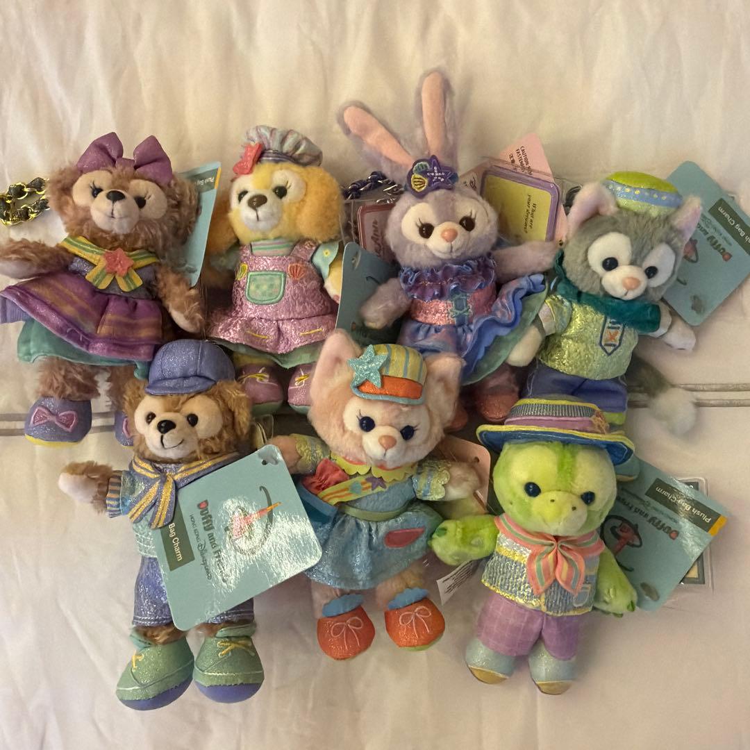 香港ディズニーランド ダッフィーアンドフレンズ ぬいぐるみ