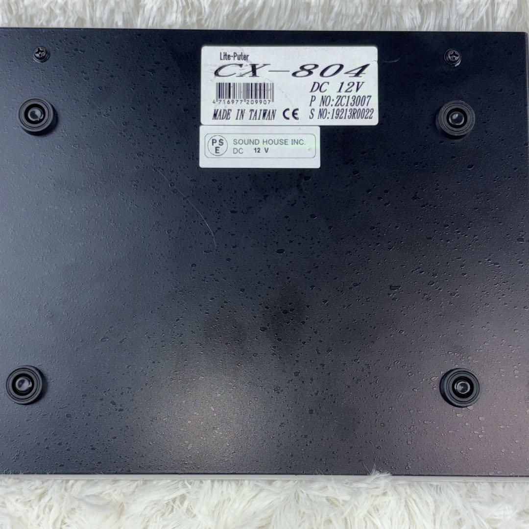 Lite-Puter 簡易調光卓 8ch DMXコントローラー CX-804