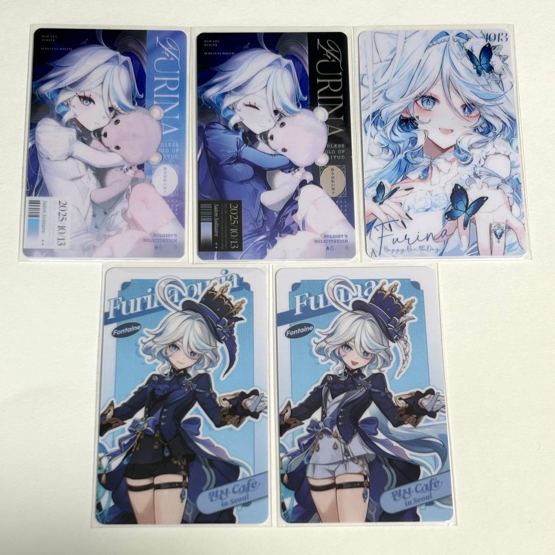 原神 フリーナ 韓国カフェ フォトカード 公式正規品 - メルカリ