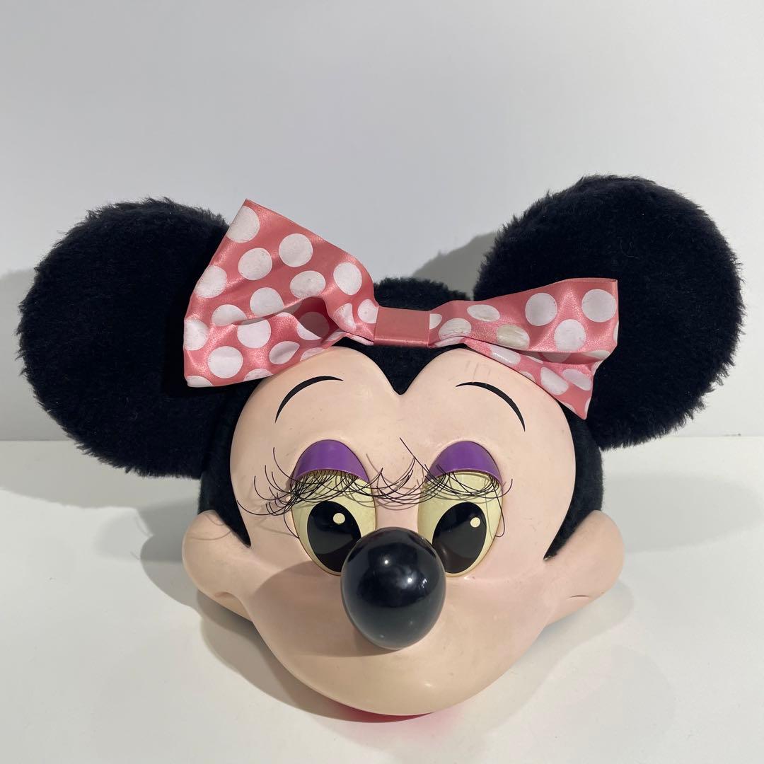 美品】ミニーマウス ファンキャップ 赤 値下げ！美品ディズニーファン