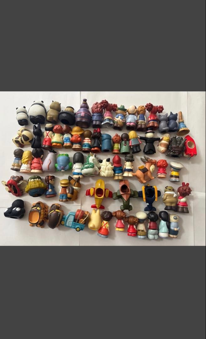 ジブリ 指人形 初期型 65個セット どんぐり共和国 ジブリパーク 宮崎駿