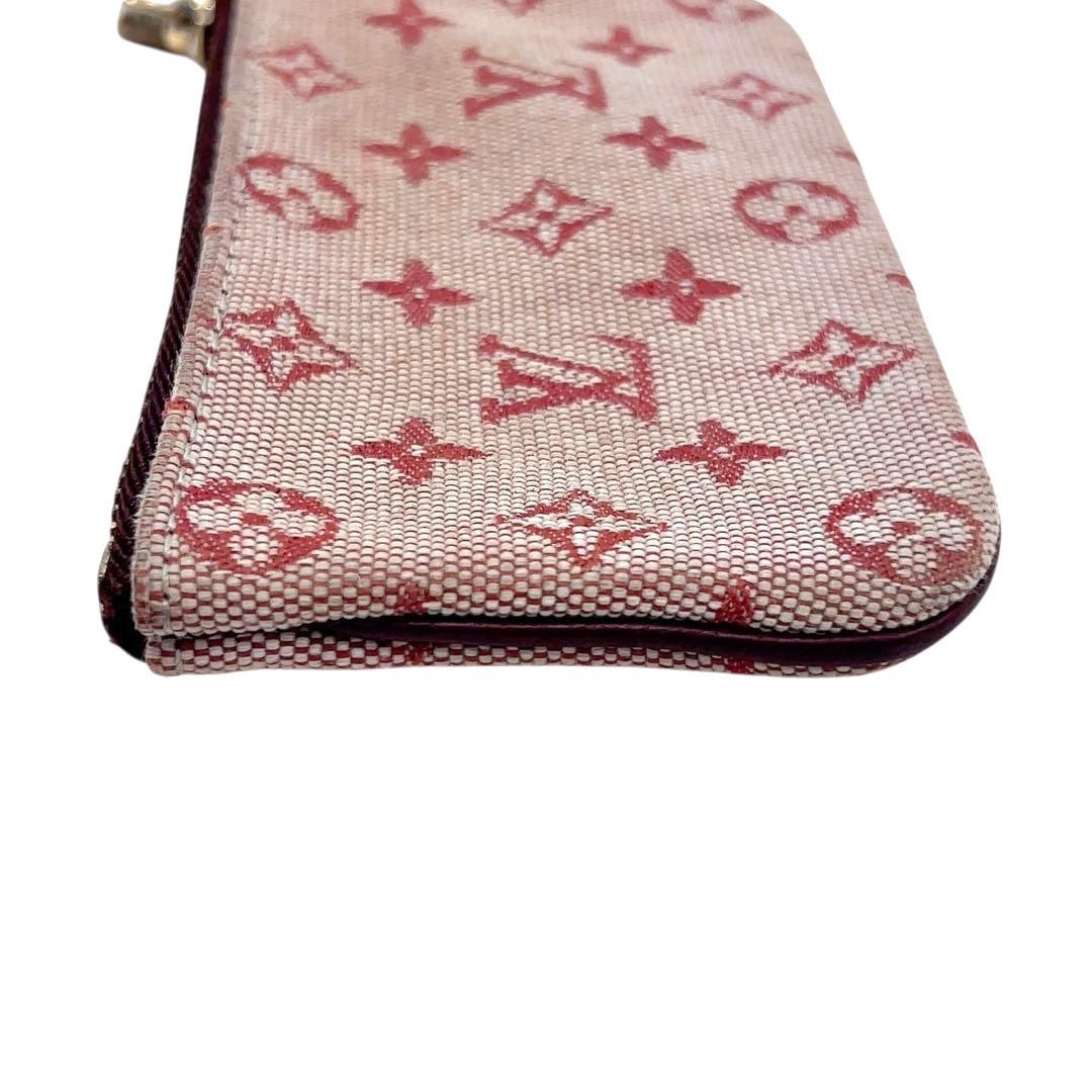 ルイヴィトン ケース モノグラムミニ ポシェットクレ ゴールド チェリー