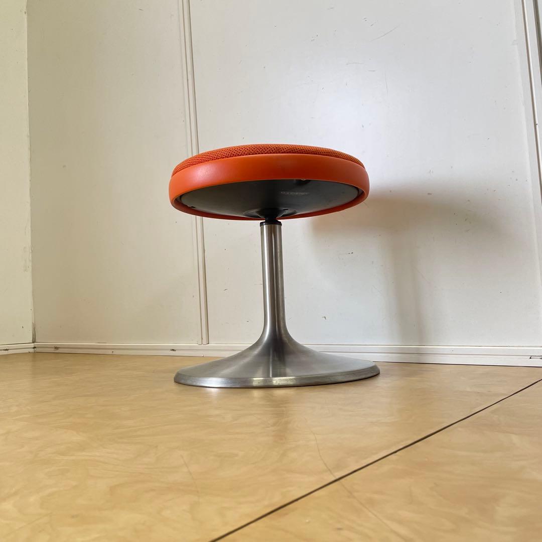 ビンテージ オカムラ 回転スツール チェア 椅子 イス レトロ アンティーク