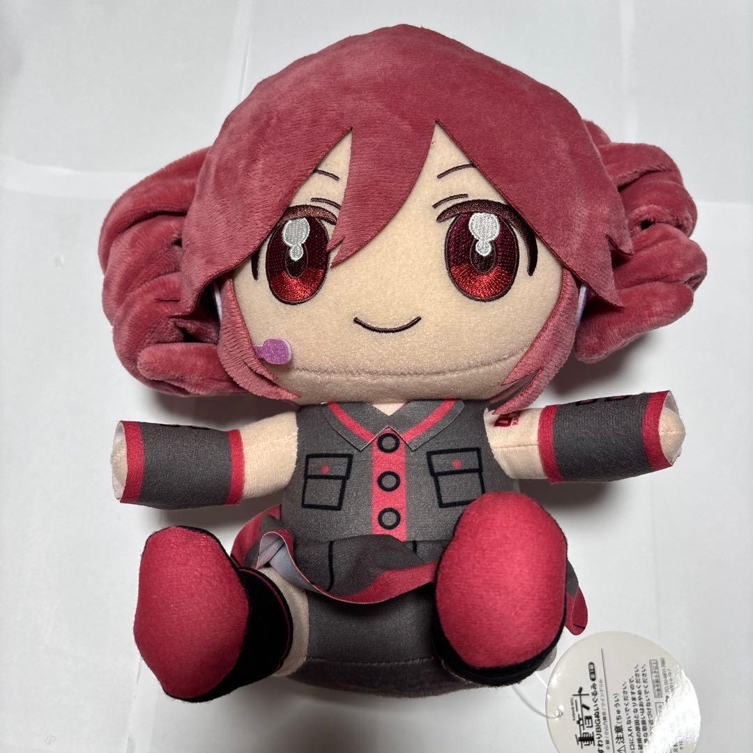 重音テト ラウンドワン限定 マスコット bigぬいぐるみ 重音テト