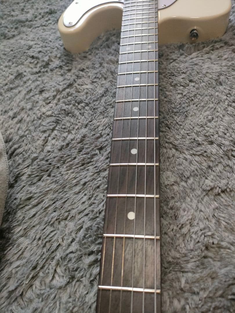 PlayTech テレキャスタータイプ エレキギター 白 本体のみ USED - メルカリ