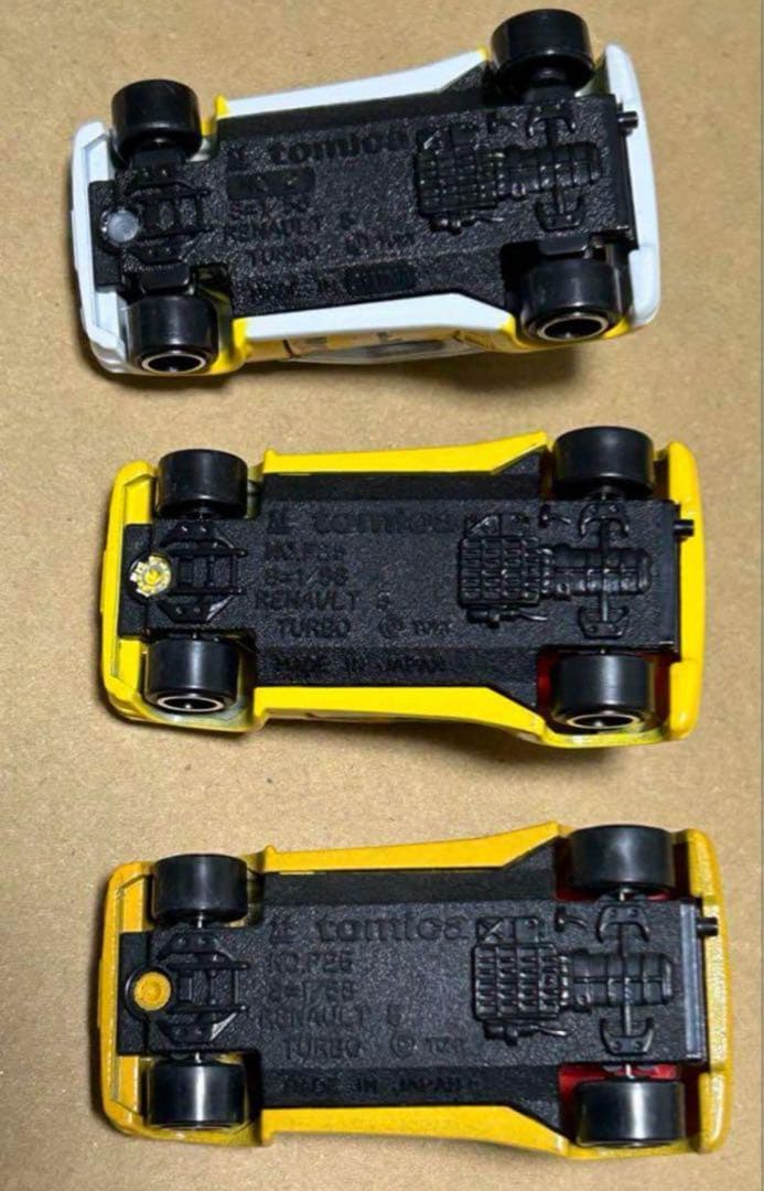 トミカ ルノー5 ターボ 3台セット