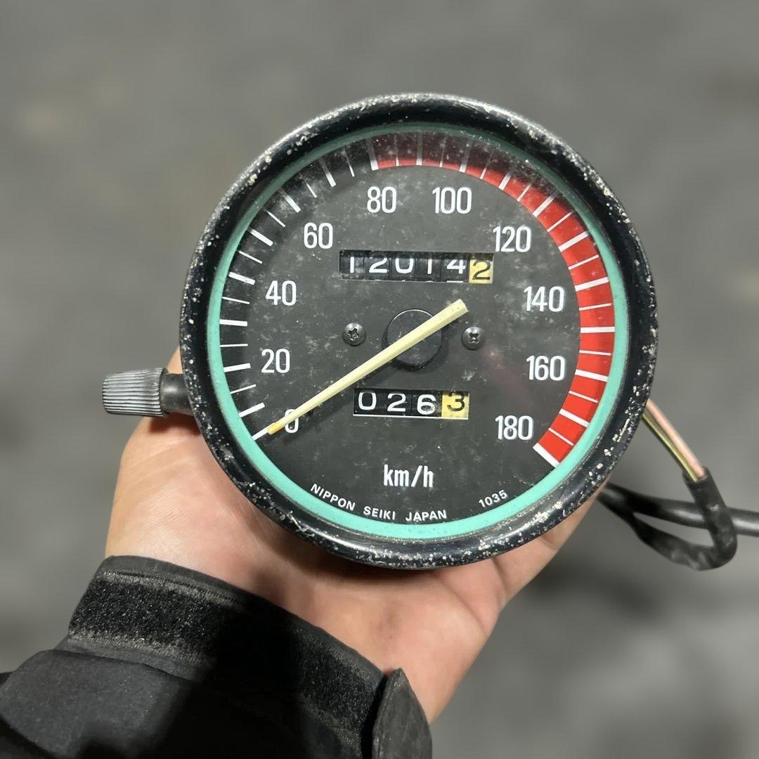 虎*吉様 Z400FX Nippon Seiki スピードメーター 120T - パーツ