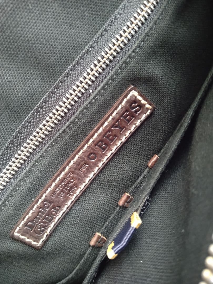 美品！BEYES別注【Daniel＆Bob】ブリーフバッグ