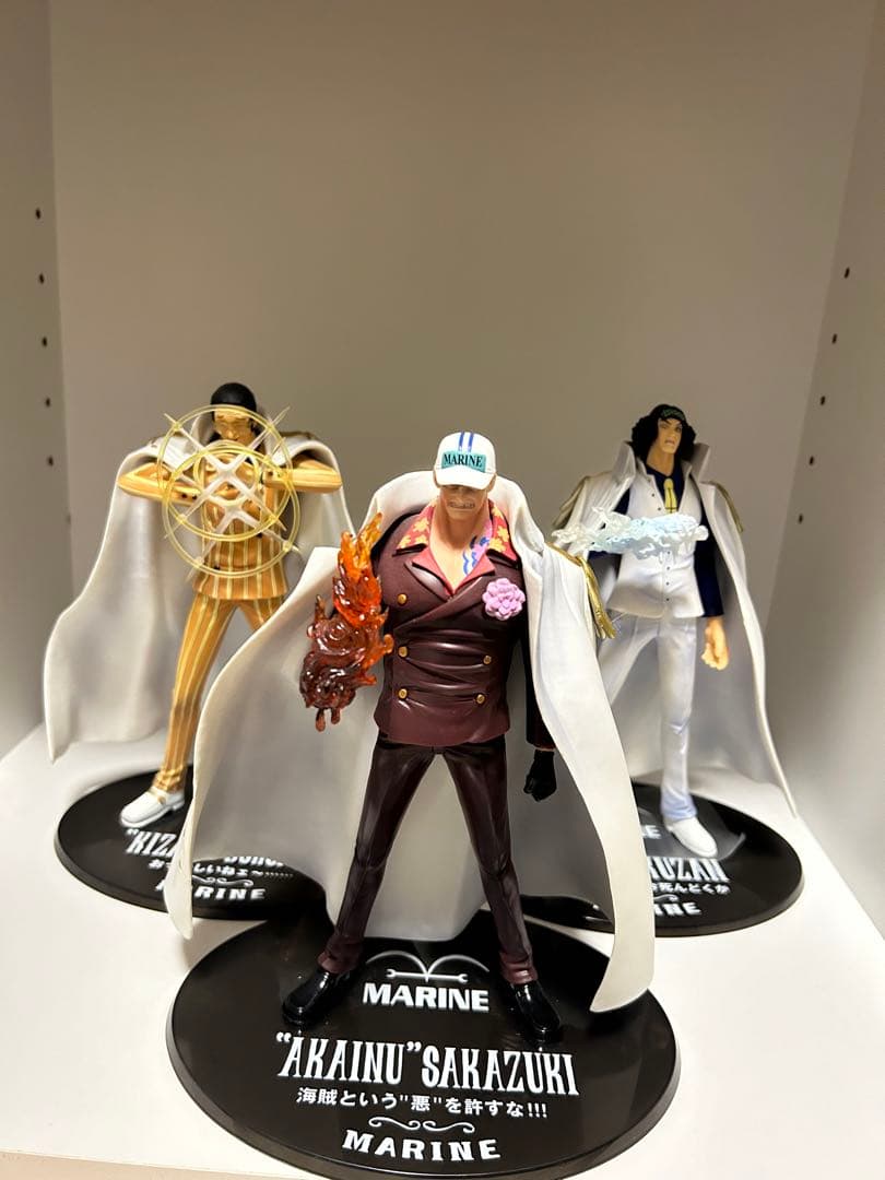 フィギュアーツZERO ワンピース 海軍三大将セット 赤犬 青雉 黄猿