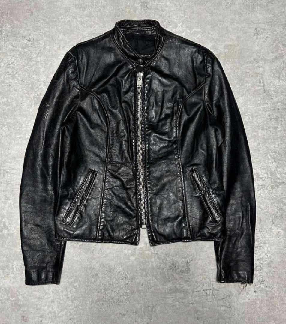 80s BROOKS USA製 シングル レザージャケット 本革 - メルカリ