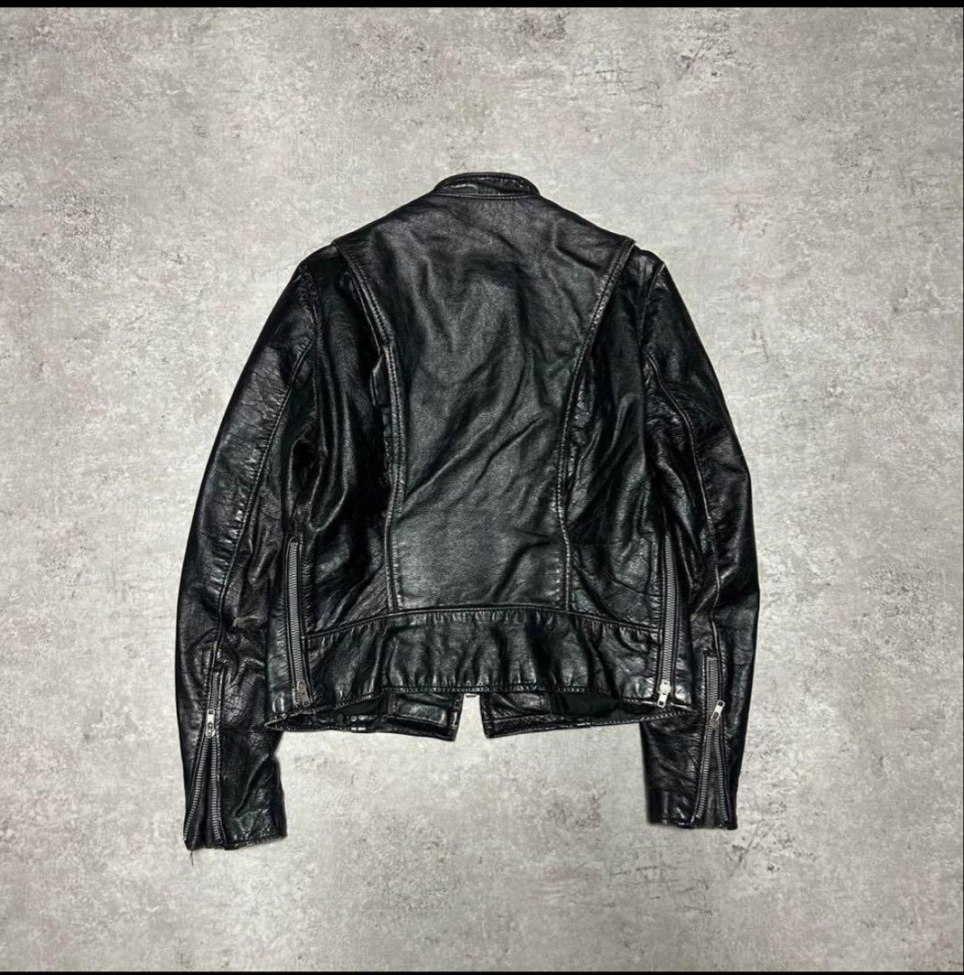 80s BROOKS USA製 シングル レザージャケット 本革 - メルカリ
