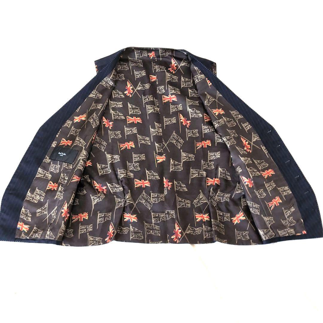 Paul Smith テーラード ベスト ロロピアーナ 紺 セットアップ - メルカリ