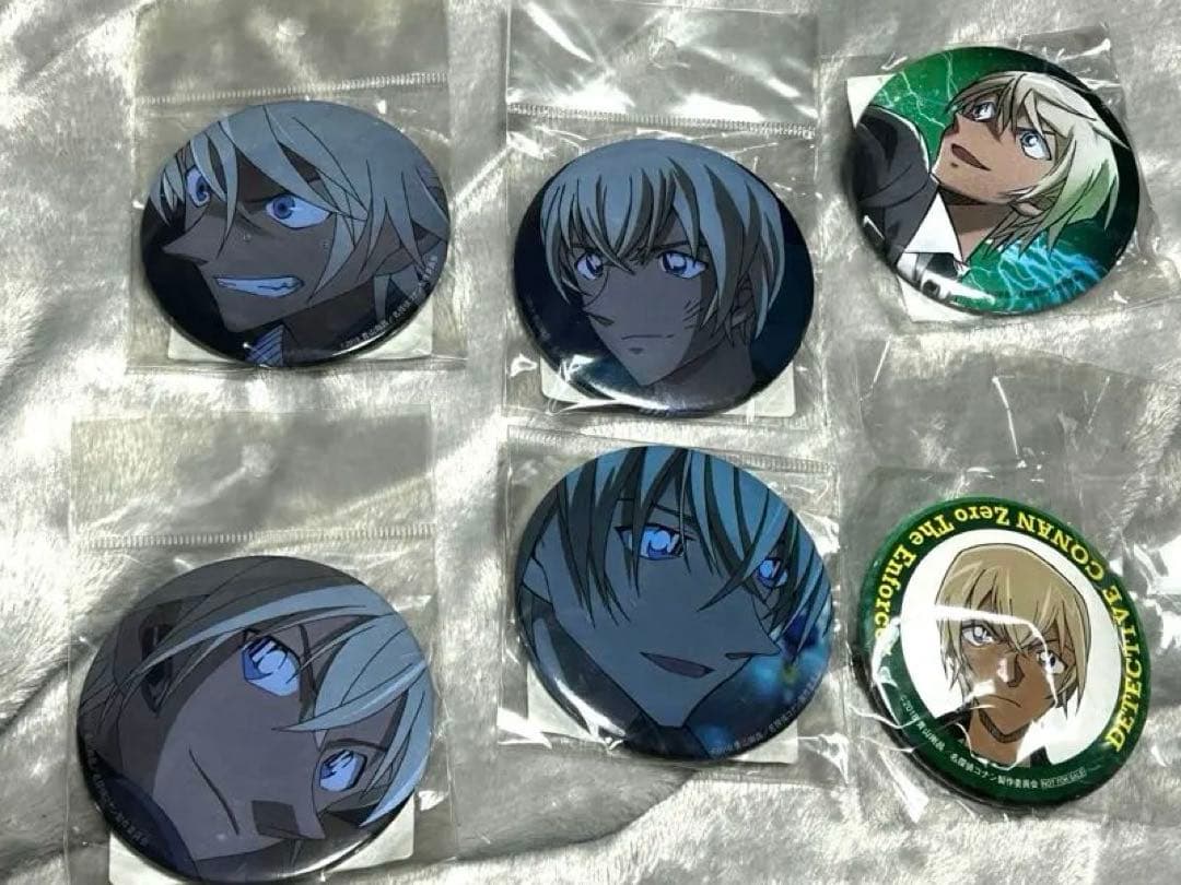 名探偵コナン 劇場版22弾 場面写 缶バッジ 安室透 降谷零