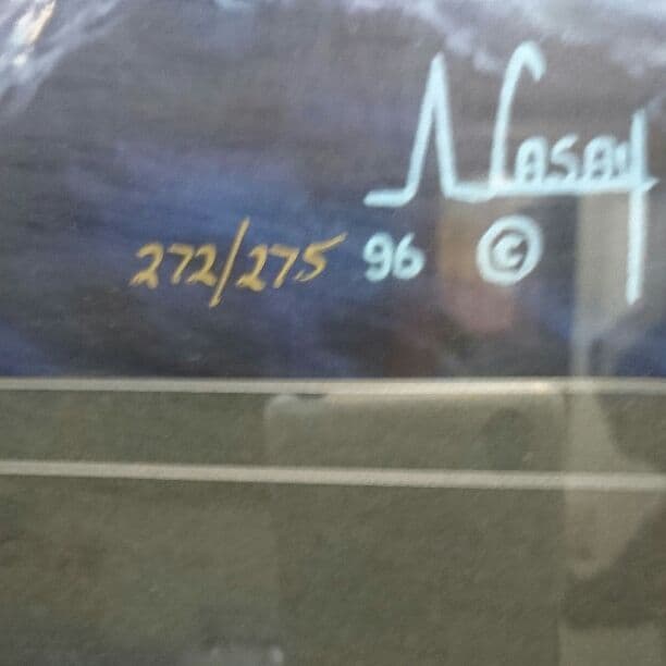 アンソニーキャセイ ゴールデンテイル2 版画 わー アンソニーキャセイ