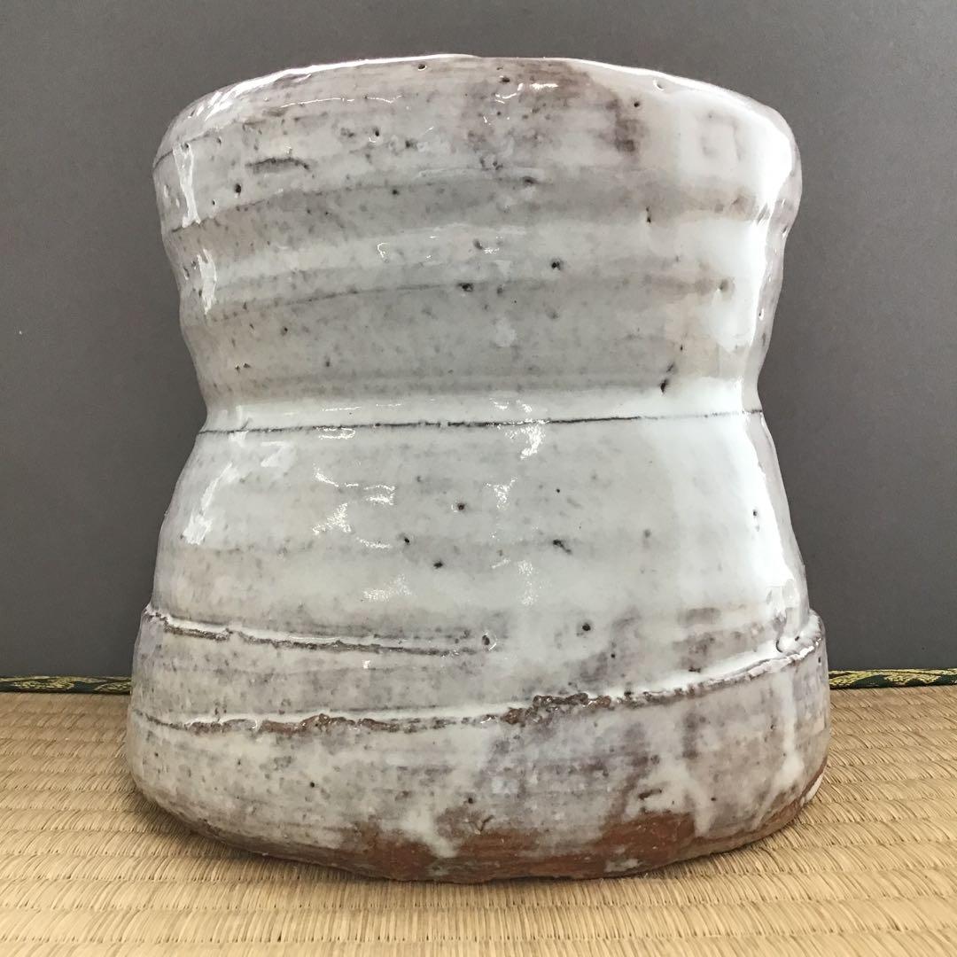 茶道具水指萩焼水指天寵山七代兼田三左衛門作栞共箱S210MS