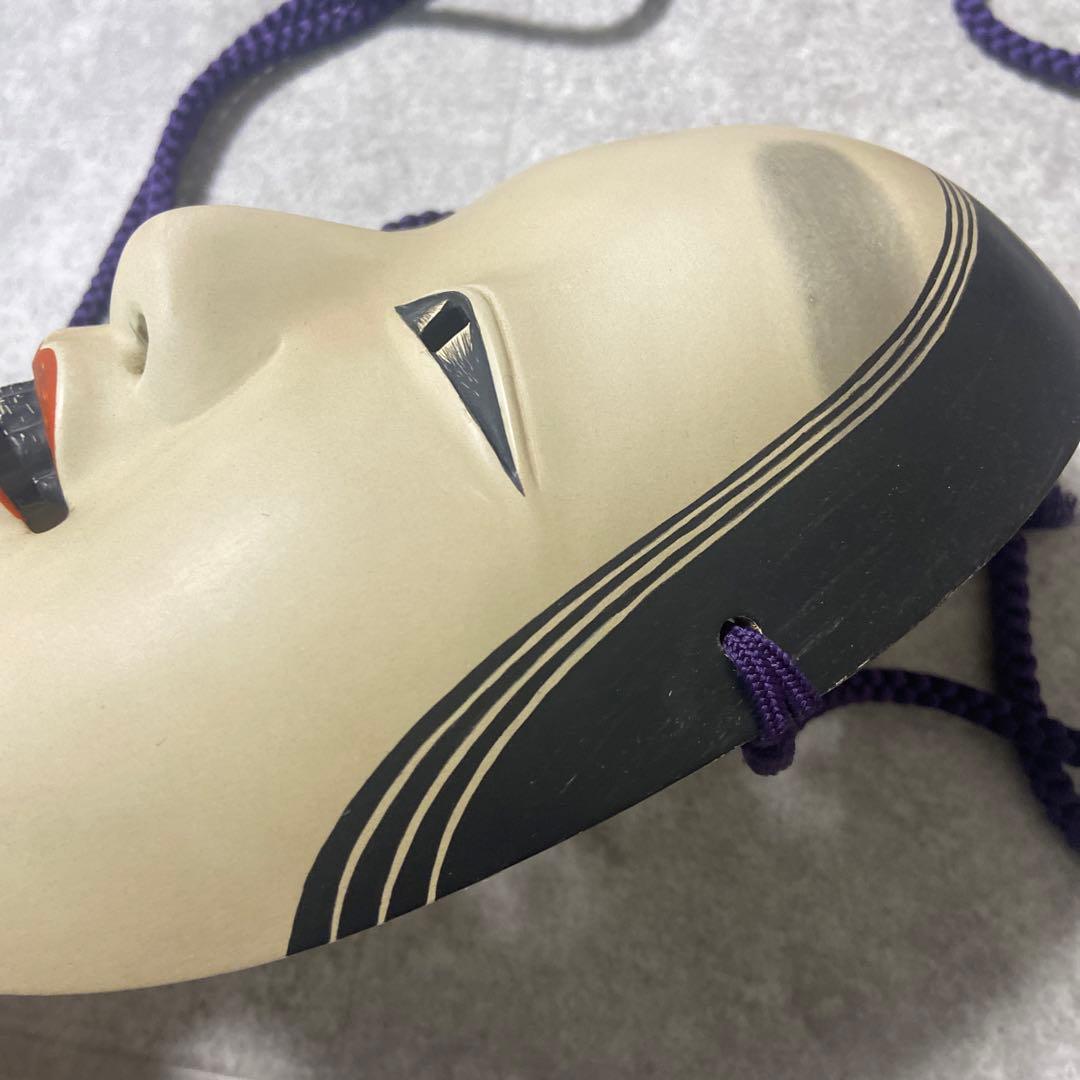 harvey様 伝統能面 小面木彫お面伝統芸能能舞台