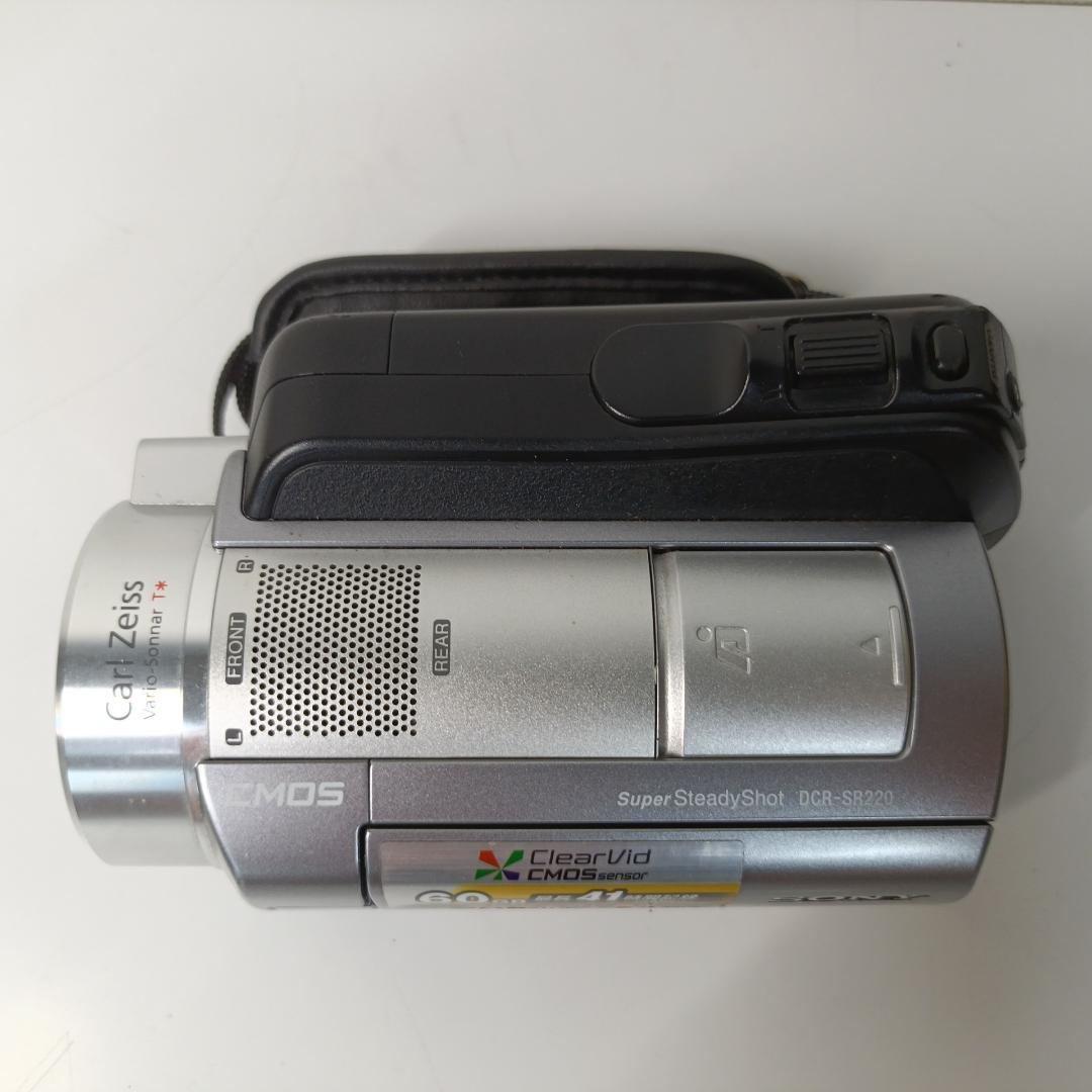 【美品】SONY ハンディカム DCR-SR220 デジタルビデオカメラ