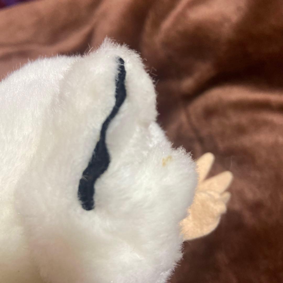 【レア希少】やまね工房 こうのとりのひな ぬいぐるみ