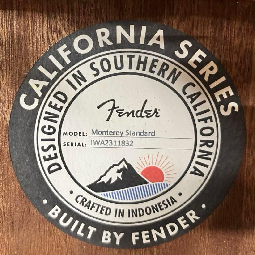 11491】Fender Monterey Standard エレアコ - メルカリ