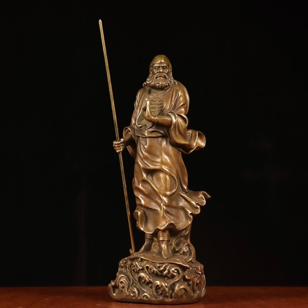 達磨祖師仏像 工芸品 美術品 置物 美術品・アンティーク・コレクション