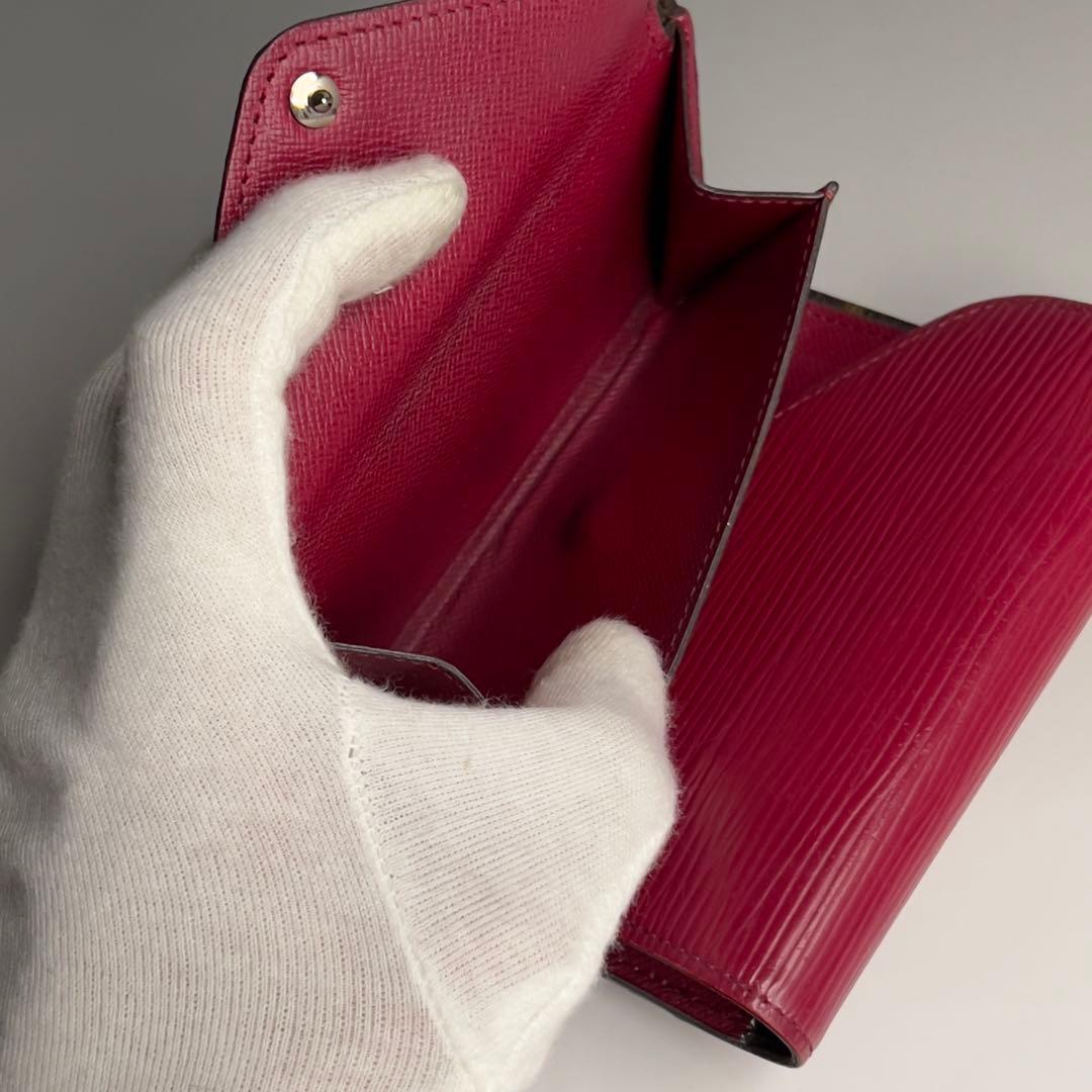 ルイヴィトン財布「ポルトフォイユ・マリールーコンパクト」極美 【極