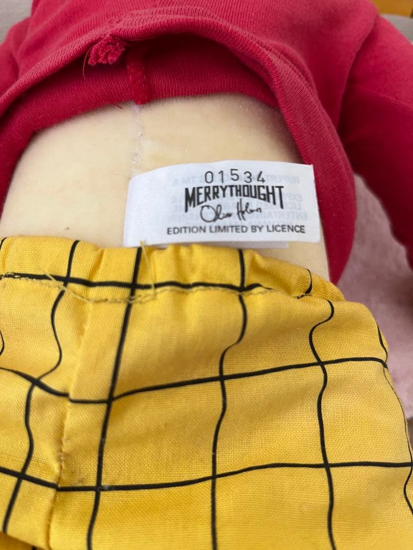 ルパートベア　メリーソート製　限定