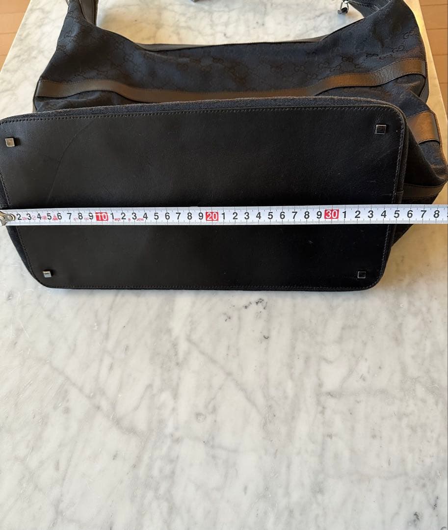 GUCCI グッチ ショルダーバッグ GGキャンバス ブラック 正規品