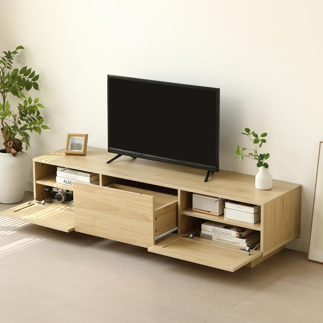 超人気！【幅150cm】テレビ台 ローボード 収納 テレビボード NATURAL