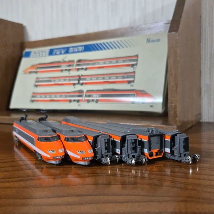 TGV Nゲージ 6両セット S14701 KATO フランス国鉄 KATO TGV S14701 6両