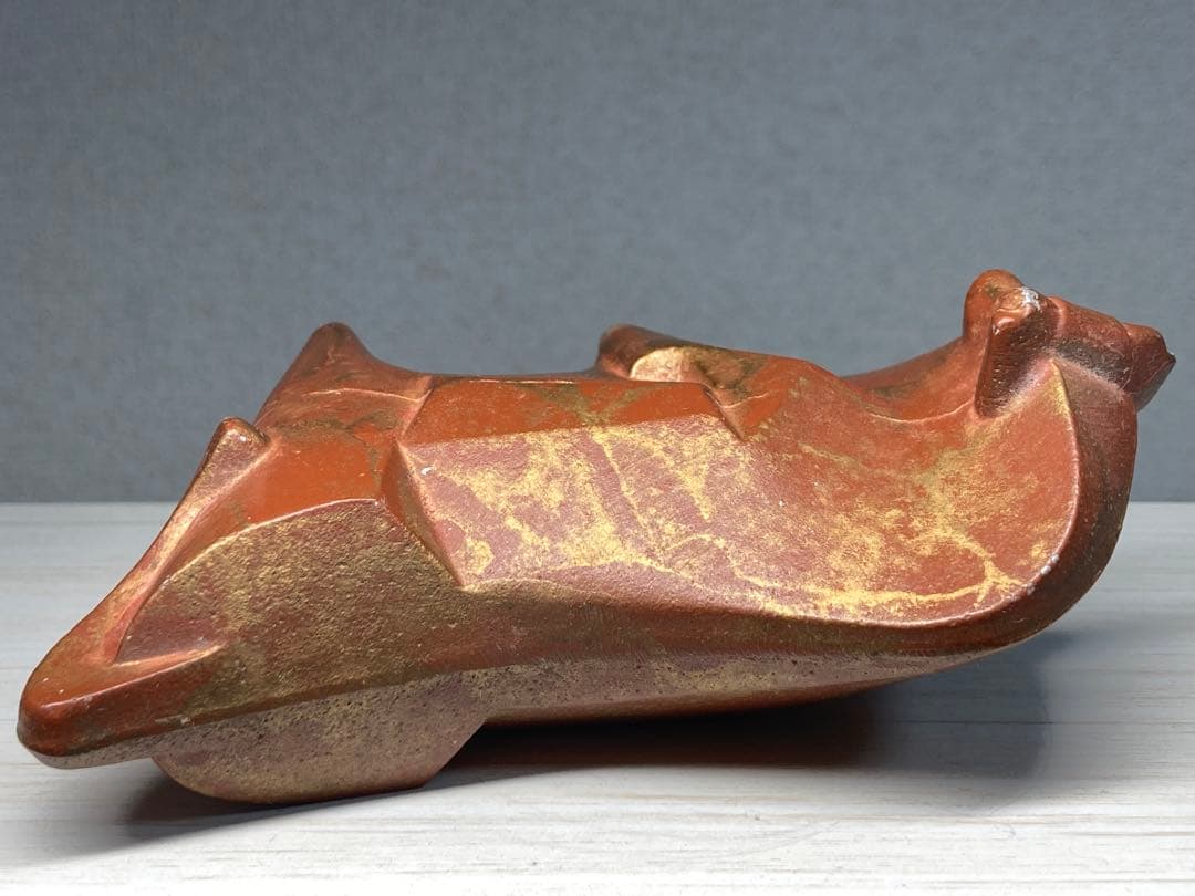 激レア】三枝惣太郎 干支 牛 鋳鉄製 置物