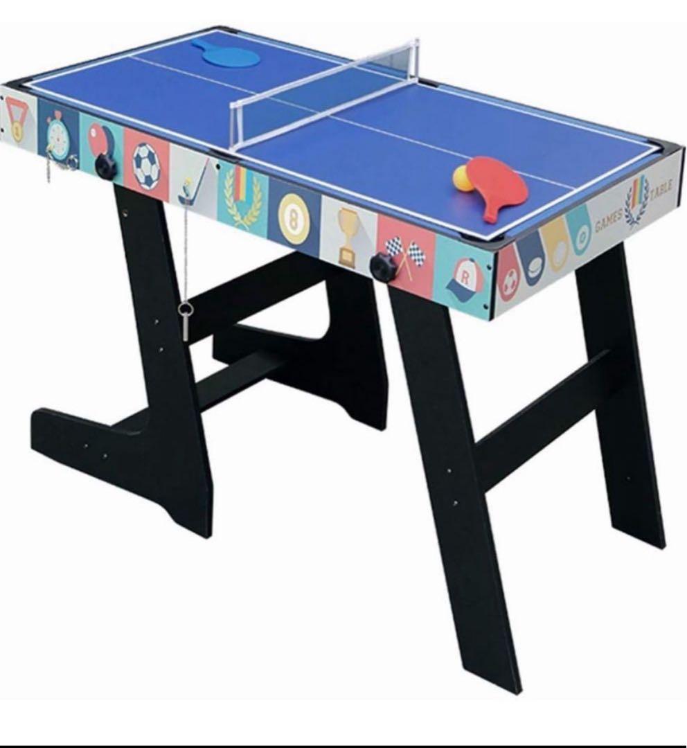 【送料無料 】大型マルチゲーム台 ビリヤード台、卓球台、サッカー台、ホッケー