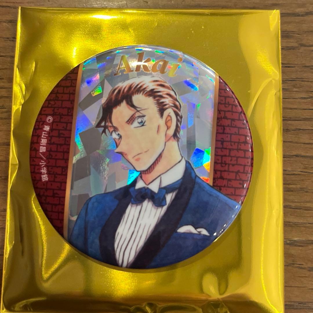 赤井秀一 名探偵コナン コナン展 30周年記念 缶バッジ 缶バッジ