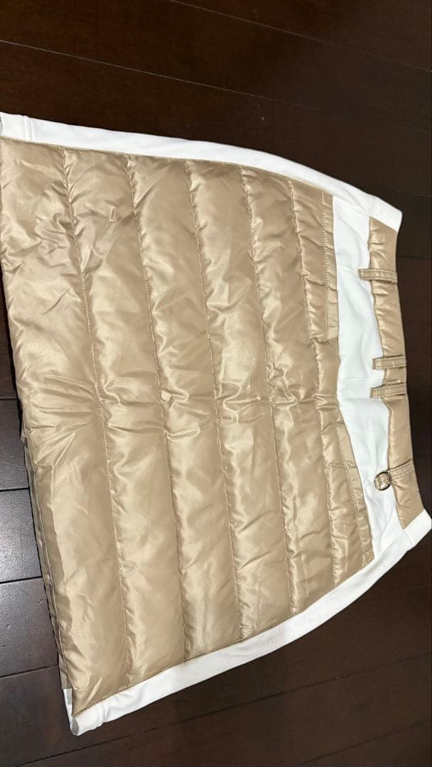 JUN&ROPE キルティングスポーツスカート Lサイズ ベージュ 新品未使用