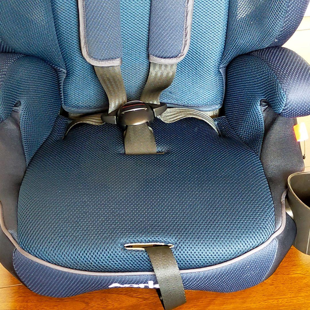 れいなな☆ ✨極美品 Aprica エアグルーヴ ジュニアシート ネイビー