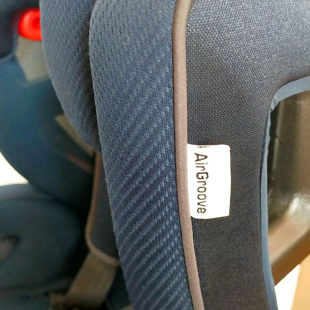 れいなな☆ ✨極美品 Aprica エアグルーヴ ジュニアシート ネイビー