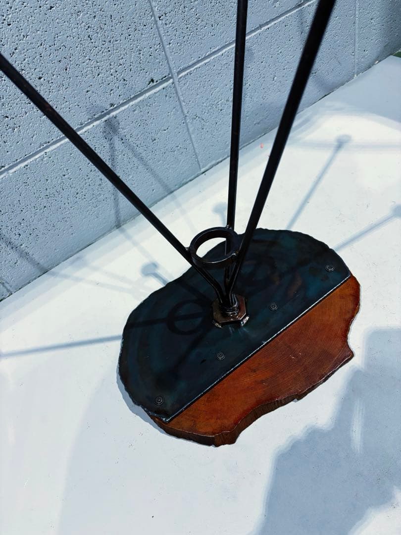 アイアン家具　サイドテーブル　インダストリアル　コーヒーテーブル　ナイトテーブル