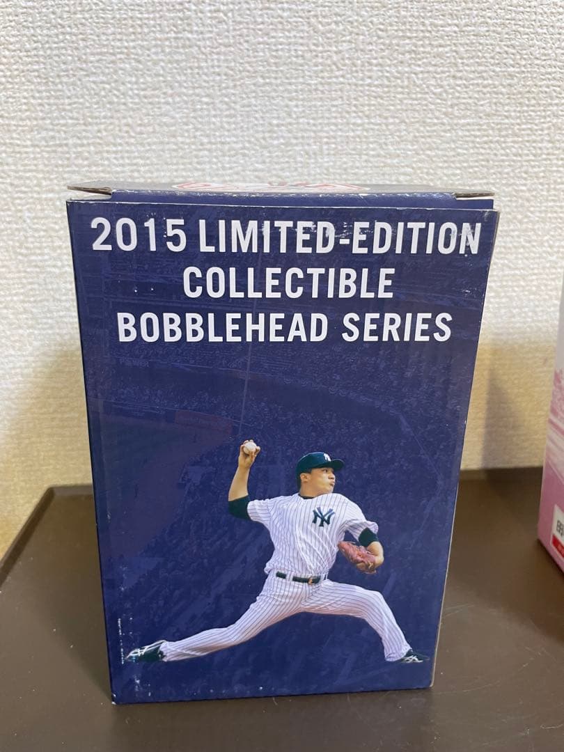 田中将大 ヤンキース&楽天イーグルスボブルヘッドセット