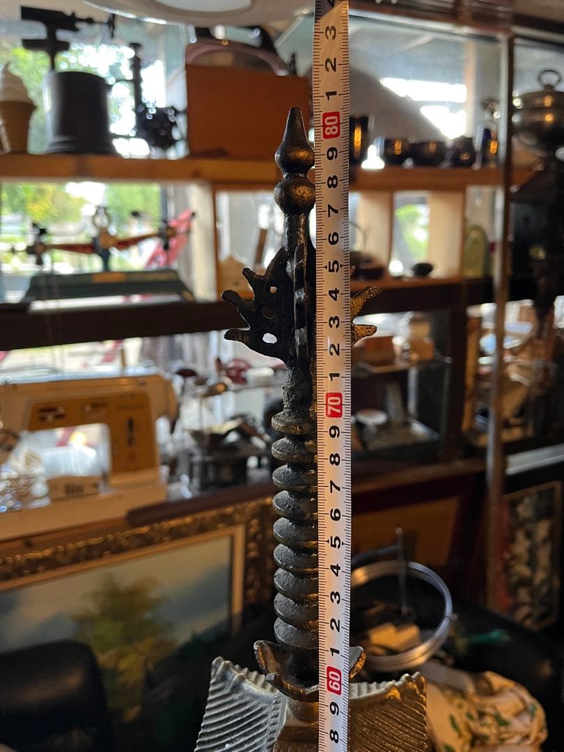 秀ちゃん、五重の塔 、鉄製五重塔、80センチヴィンテージ物 金属製重量級