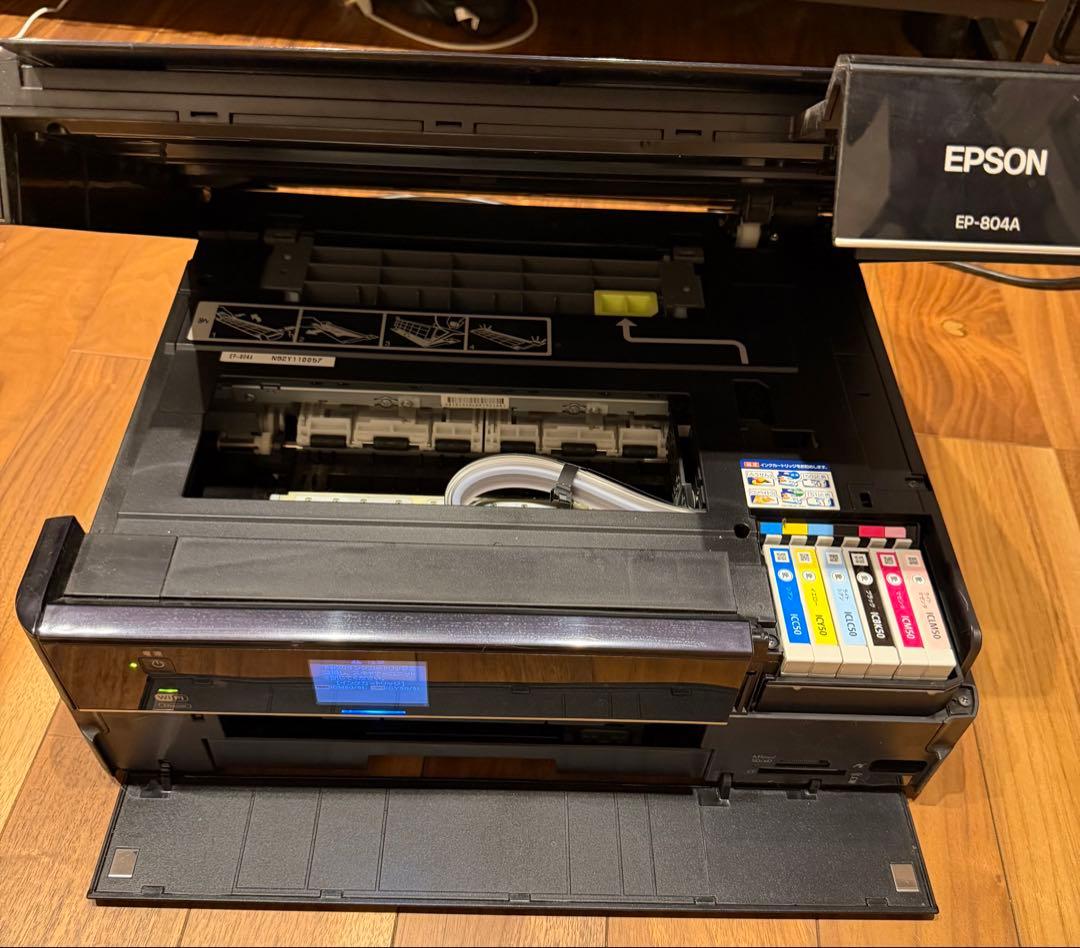 EPSON EP-804Aインクジェットプリンター - メルカリ