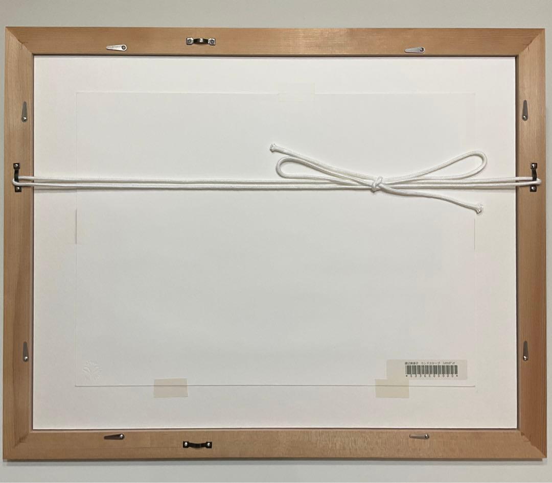 絵画・額縁・版画・渡辺 美香子・新品未使用・可愛い・美術品