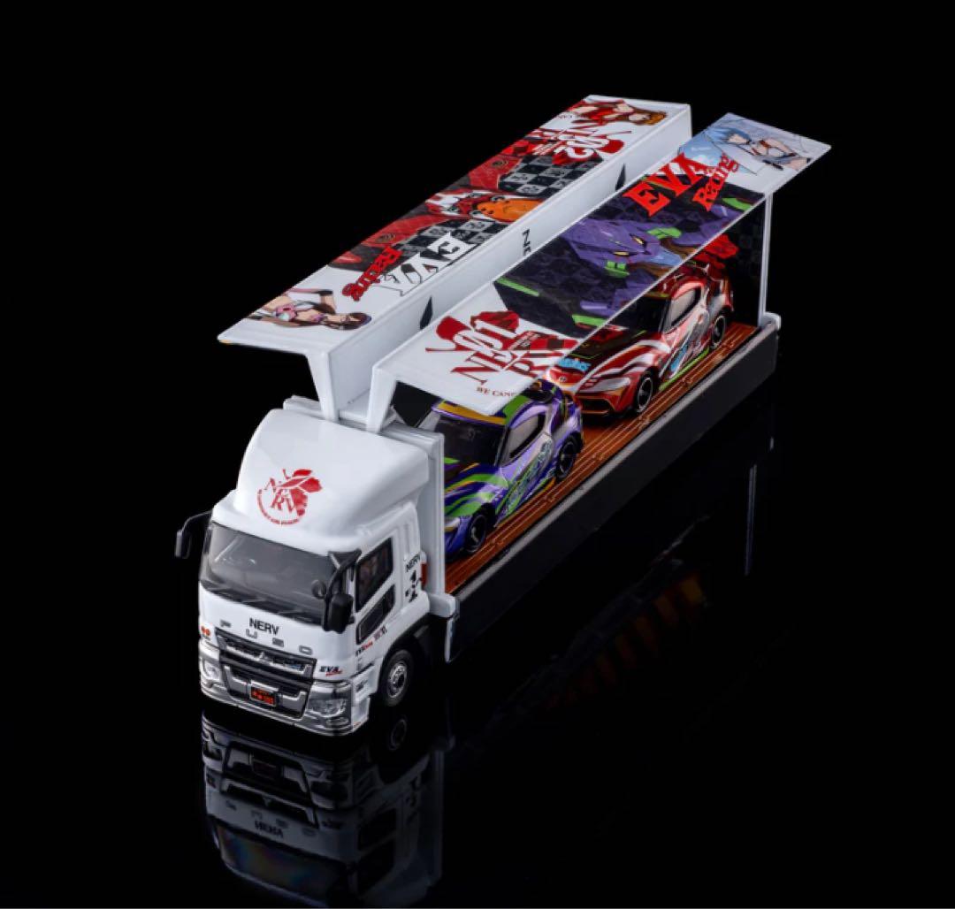 【新品】1/64 Mitsubishi Fuso EVA トラック ミニカー