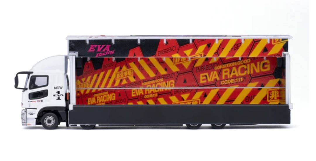 【新品】1/64 Mitsubishi Fuso EVA トラック ミニカー