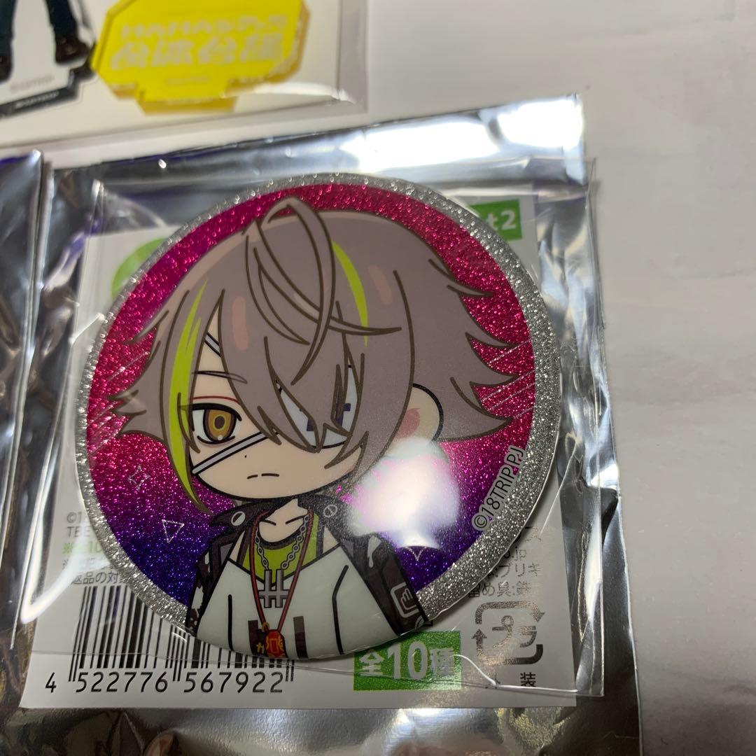 18TRIP エイトリ グリッター缶バッジ ミニアクリルスタンド 白光糖衣